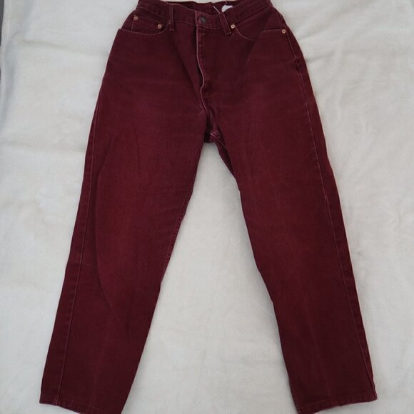 Vintage Levi's Berry Straight Leg Vintage Jeans Size Medium - Picture 2 of 11